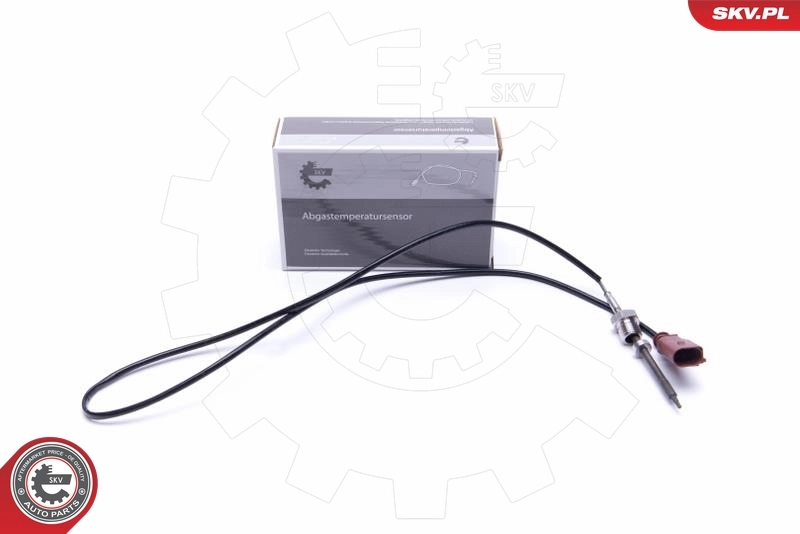 Sensor, exhaust gas temperature